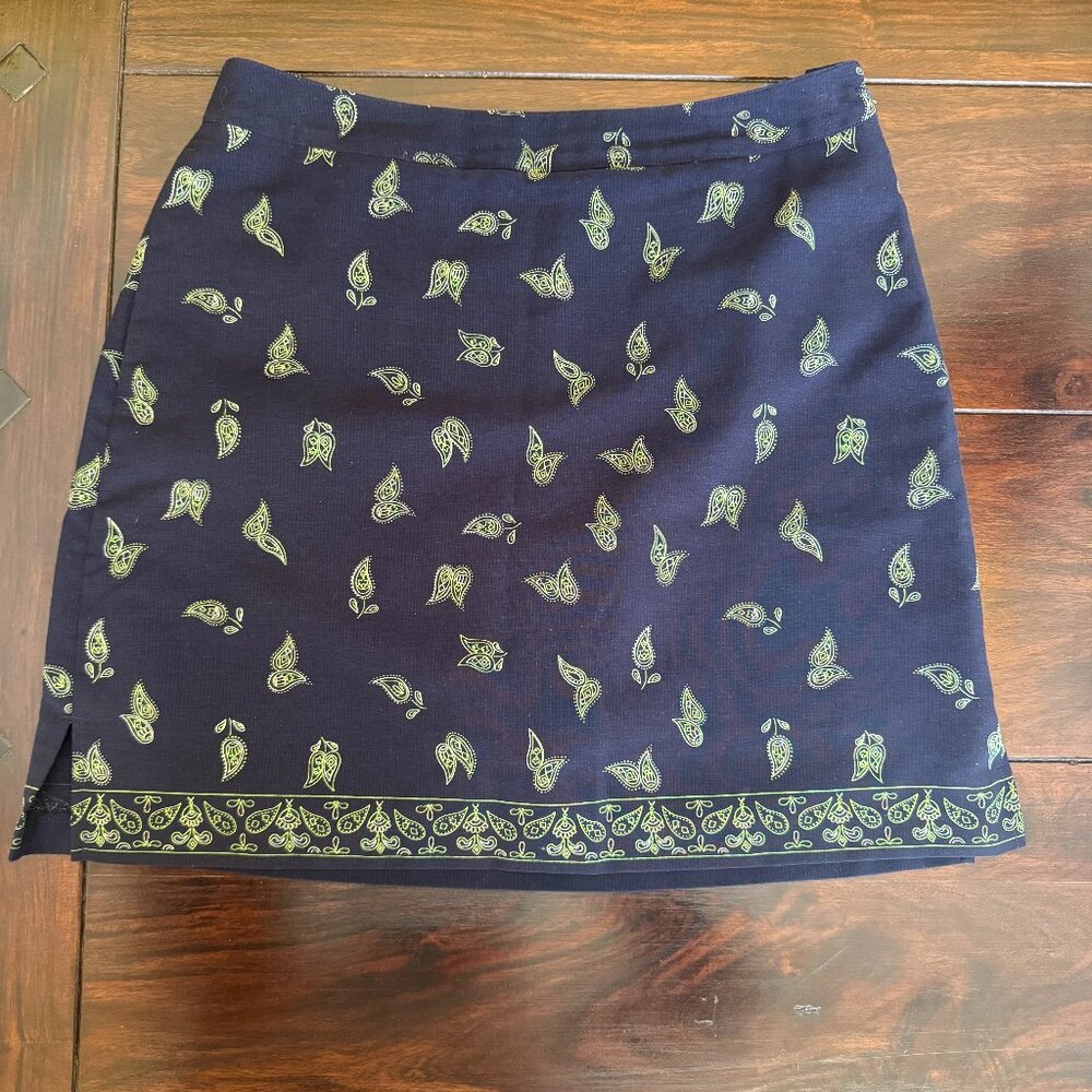 EP Pro Size 6 Skort, Like New Paisley Print